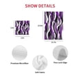 thumbnail image 7 of Purple Stripe Kitchen Dish Towels for Drying Dishes Set of 2, Black Grey White Gradient Striped Geometric Waffle Weave Microfiber Hand Tea Bathroom Towels Quick Dry & Absorbent Towel 15.7x23.6, 7 of 7