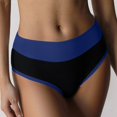 thumbnail image 1 of String Taille Haute Confortable pour Tous les Jours, Respirant, Sans Coutures, Doux, Extensible, Coupe Ajustée, Culottes pour Femmes, Mode, 1 of 4