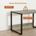 thumbnail image 4 of Ktaxon 1- Tier Printer Stand, Desktop Printer Shelf  Save Space with Storage ,Washed Gray, 4 of 7