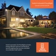thumbnail image 5 of Halo Triple Head LED Floodlight TGS3S403FRRW - Selectable White, Integrated LED - White, 5 of 8