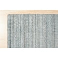 thumbnail image 5 of EORC Blue Handloomed Wool Contemporary Super Grass Rug, 9' x 12', 5 of 8