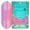 A002- Pink, variant on 10 Pack Glow-in-the-Dark Mosquito Repellent Bracelets, Plant-Based Oil Bug Repellent Bands, for Kids Adults Outdoor Camping Hiking Backyard Picnics