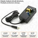 thumbnail image 4 of ANTOBLE Cable de alimentación adaptador para tocadiscos portátil Crosley Cruiser CR8005A CR8005A-BK CR8005A-TU CR8005C CR89 CR221 reemplaza RHD35-0900400 cargador de CA clase 2 fuente de alimentación, 4 of 5