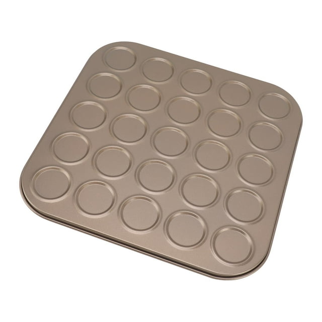 Molde Para Hornear Con Tapa Para Muffins, Utensilios Para Hornear De Acero Al Carbono Para Hornear En Horno, Revestimiento Antiadherente Para Una Distribución Uniforme Del Calor,