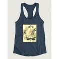 thumbnail image 3 of Spa Dragonflies In Nature Racerback Tank Women -Megan Meagher Designs, Female Small, 3 of 4