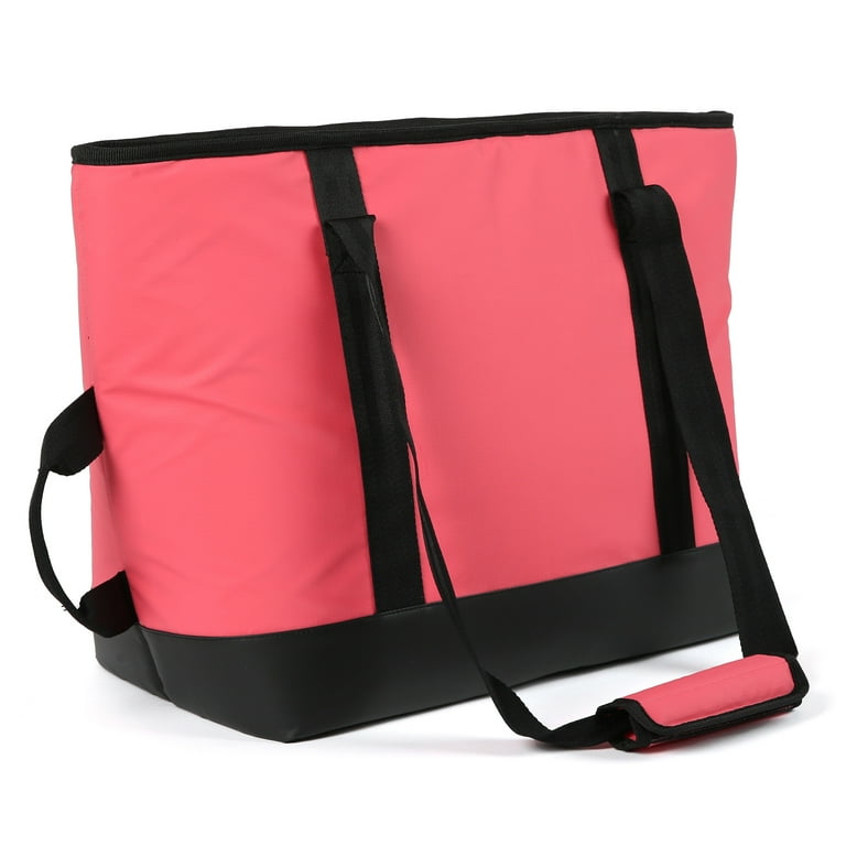 Titan by Arctic Zone 30 Can Soft Sided Cooler with Carry Handles Black Rose Pink