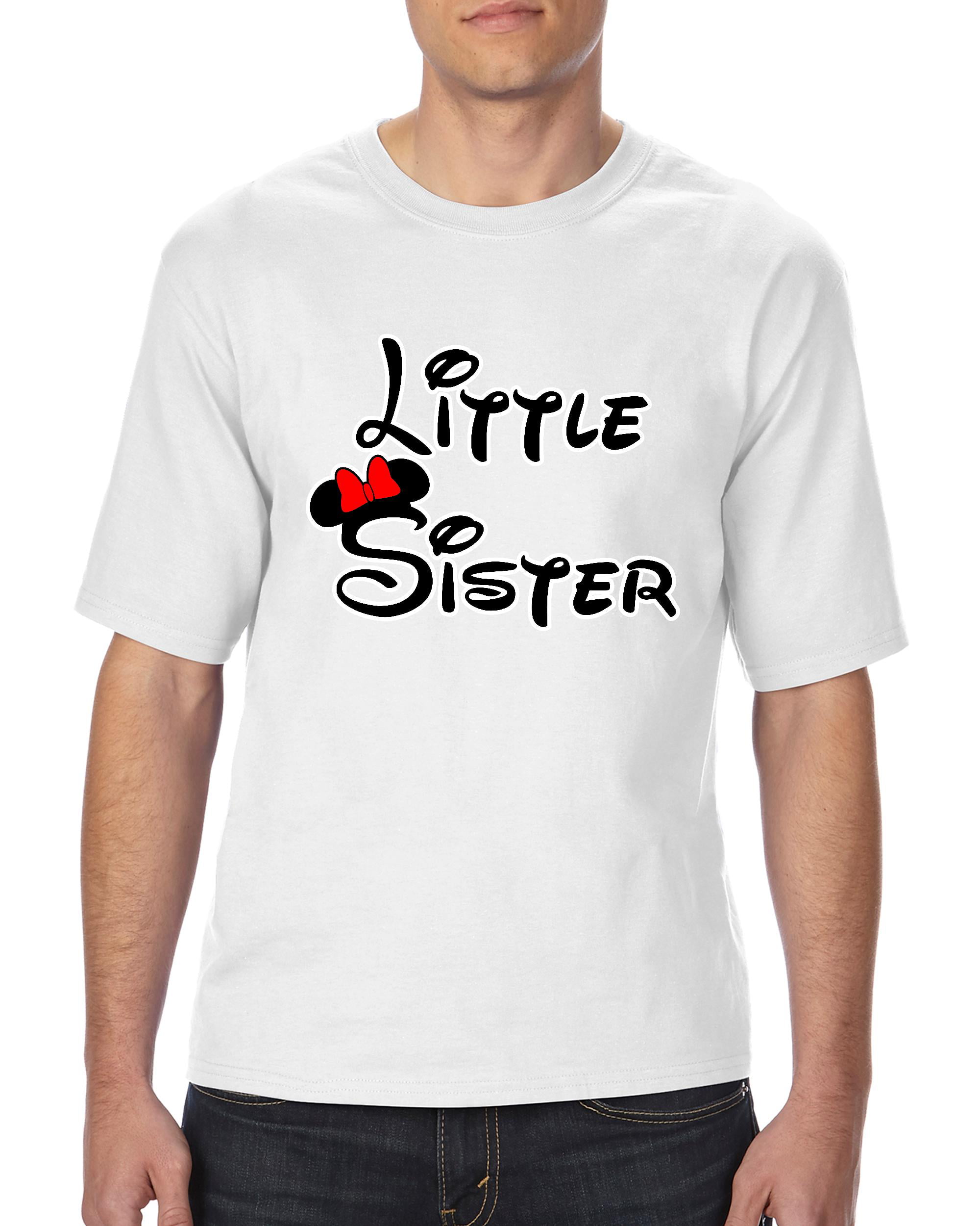 Artix - Mens and Big Mens Cartoon Girl Little Sister T-Shirt, up to