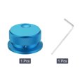 thumbnail image 3 of Uxcell Aluminium Potentiometer Knobs 1/4"x1.5", Volume Tone Control Knobs, Blue, 3 of 7