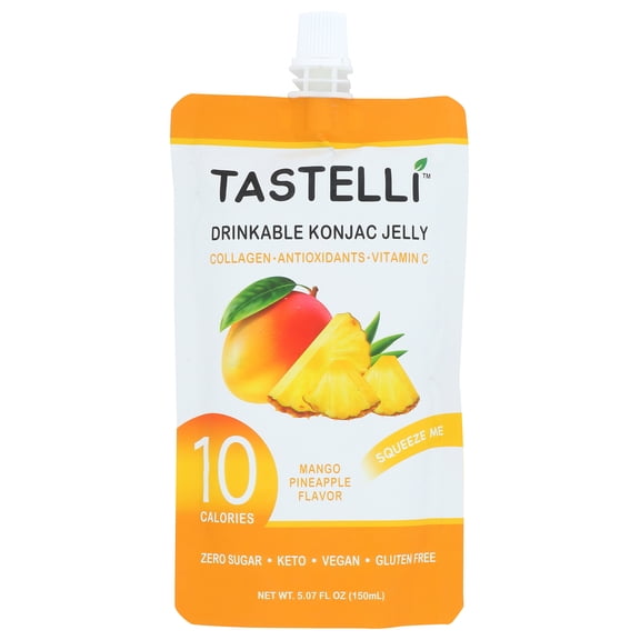 (Pack of 10), Tastelli Jelly Mango Pineapple, 5.07 fl oz