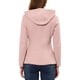 thumbnail image 3 of Abrigo de Duffle con Cierre Frontal para Mujeres Inspire Chic, Corto, con Capucha, Talla XL, Color Rosa, 3 of 6