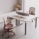 thumbnail image 3 of European Luxury Office Desk Vanity Conference Modern High Quality Computer Desk Organizer Reading Bureau Meuble Dining Room Sets My Lux Decor Round, 3 of 18