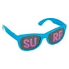 Neon Luau Pinhole Glasses Blue 1Pc - Apparel Accessories - 4 Pieces