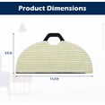 thumbnail image 6 of Goodsby 4x Replacement Washable Reusable Mopping Mop Pads for Shark AI Ultra 2 in1 AV2610WA AV2610WACA RV2400WD RV2410WD RV2600WA RV2600WD RV2610WA RV2610WACA RV2610WD RV2610WDCA RV2620WD Robot Vacuum, 6 of 6