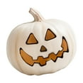 thumbnail image 6 of Colaxi Halloween Pumpkin Light Indoor Decoration Adorable Vivid Details Pumpkin Lantern Resin Pumpkin Statue for Living Room Balcony C, 6 of 10