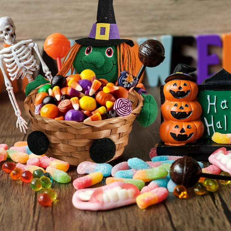 Jierger Halloween Bar Creatively Houses Woven Baskets Children's