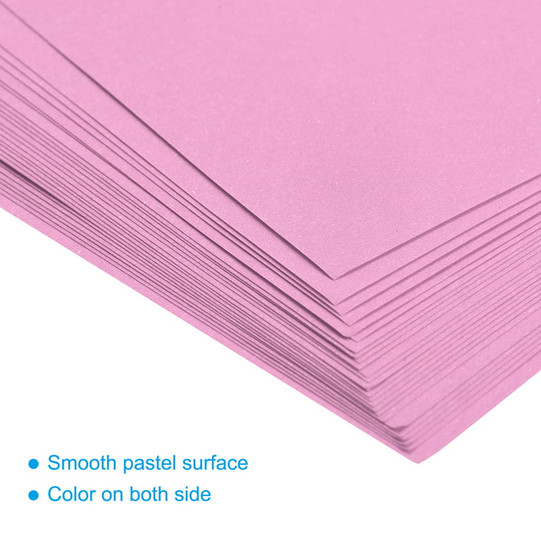 Uxcell Origami Paper Double Sided Pink 6x6 Inch Square Sheet for Art Craft  Project, Beginner 25 Sheets 
