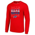 thumbnail image 2 of Men's Starter Red Buffalo Bills Team Name Graphic Long Sleeve T-Shirt, 2 of 3