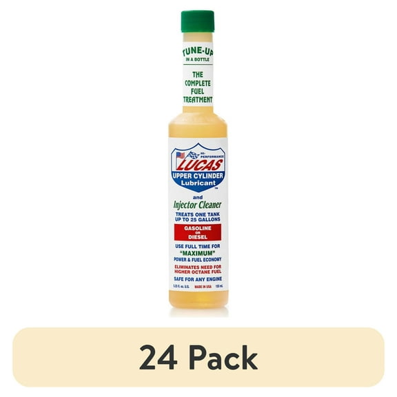 (24 pack) Lucas Oil 10020 Fuel Treatment 5.25 Ounce