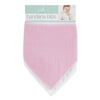 aden by aden + anais Bandana Bib, Solid Pink and White