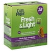 Cat's Pride Fresh & Light Premium Clumping Multi-Cat Scoopable Cat Litter, 21 lb