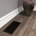 thumbnail image 5 of Imperial RG3356 Wonderland Decorative Floor Register, 4 x 12-Inch, Bronze Age, 5 of 6