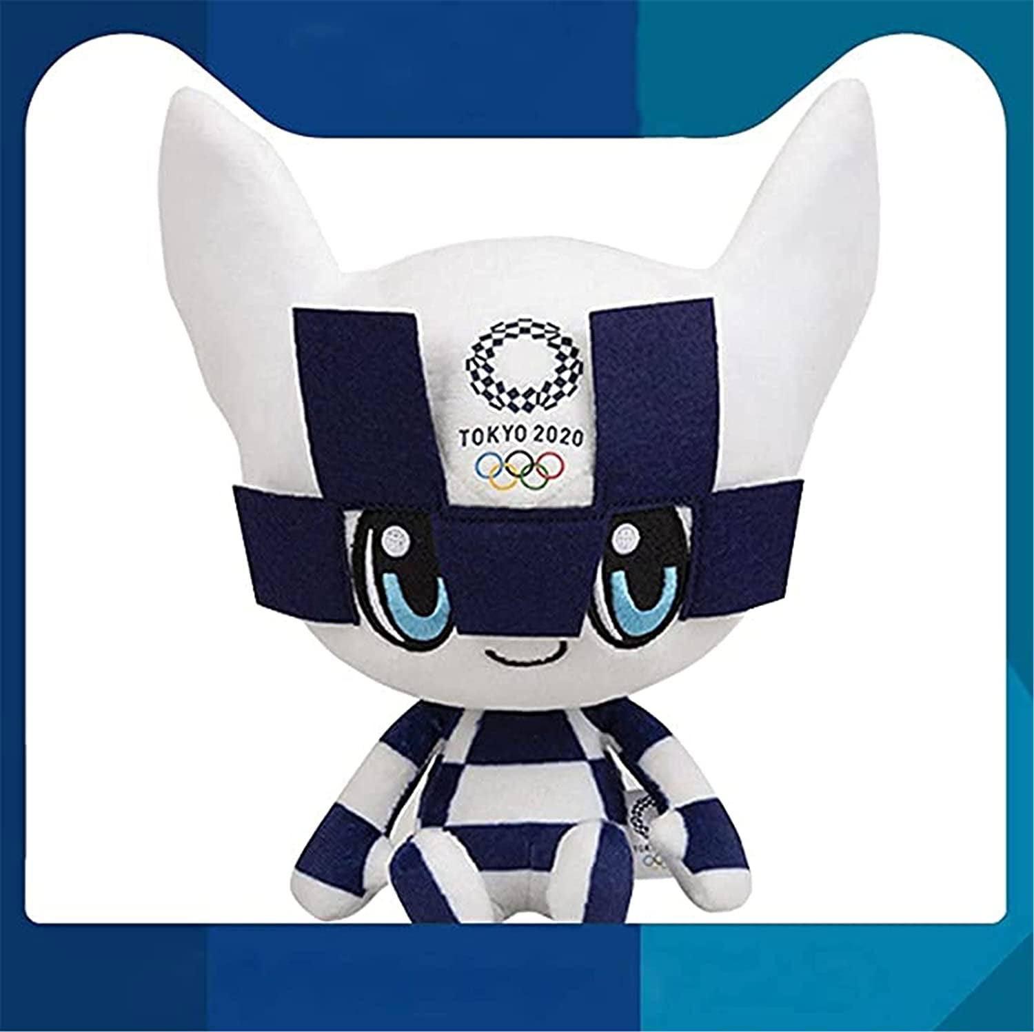 Details about   Tokyo Olympics 2020 Olympic Plush Pass Case With Reel Mascot MIRAITOWA JAPAN