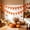 Orange, variant on EDHITNR Multicolor Paper Triangular Banners, Pre Assembled Party Decor with 10 Flags, Thanksgiving Harvesting Festival Birthday Supplies for Wall Mantel Table Decoration