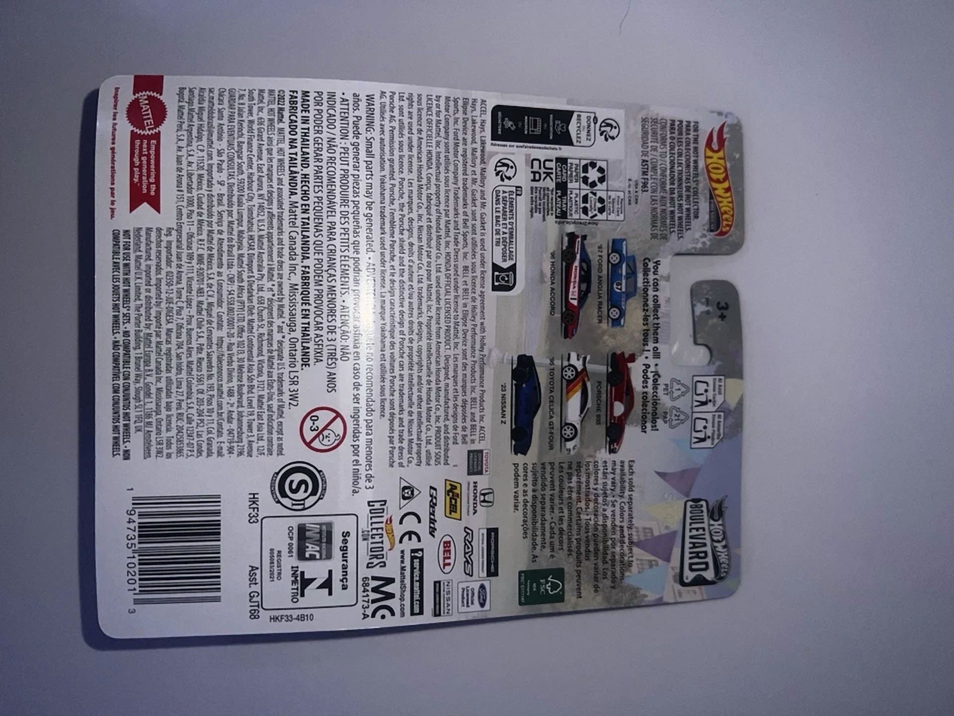 Hot Wheels 2020 Premium Boulevard ‘95 Toyota Celica GT-Four Real Riders Rubber