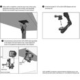 thumbnail image 4 of Arkon Heavy Duty Adjustable Wall Mount for GoPro HERO4 Session HERO3+ HERO3 HERO2 Hero Action Cameras, 4 of 4