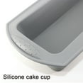 thumbnail image 3 of Non-Stick Silicone Bread Loaf Pan for Homemade Cakes, Bread, Meatloaf, and Quiche, 3 of 4