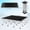 H 16.5in/42cm, variant on 4x4FT Portable Stage Platform, 48'' L*32.2''H Foldable Performance Deck with 16-Strut Aluminum Frame, 1540lbs Heavy Duty Modular Riser with Non-Slip Surface for Event, Concert, Solo Performance