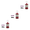 thumbnail image 3 of Linterna Camping Inteprter Vintage Regulable Carpa Luz recargable Accesorio Rojo, 3 of 6