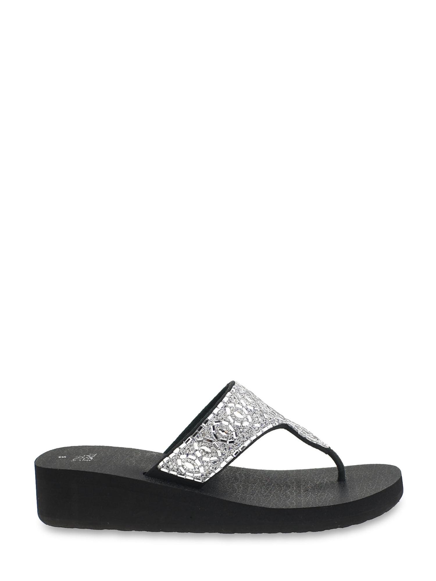 Time and Tru Women's Lifestyle Wedge Sandal