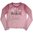 thumbnail image 3 of Guns N' Roses Women's Long Sleeve T-Shirt: Bullet Seal (Mesh) (X-Large), 3 of 3