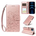 thumbnail image 1 of Funda Cartera GANGXUN con Diseño de Perrito en Relieve para iPhone 12 Pro Max , Protección 360° con Ranuras y Correa Desmontable, 1 of 6