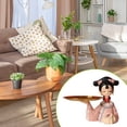 thumbnail image 3 of Chinese Creative Girl Figurine Cookie Modern Entrance Key Holder Collectible Sculpture Jewelry Trinket Tray Statue Home Decor , 18x15cm, 3 of 12