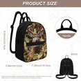thumbnail image 5 of CHAQLIN Camo Deer Silhouette Mini Backpack, Zipper Closure Polyester Small Backpack for Travel Dating, Adjustable Strap Travel Backpack, 5 of 5