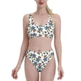 thumbnail image 2 of Picia Funny Excavator Women's High Waisted Bikini Scoop Neck Swimsuit Two Pieces Bathing Suit-XX-Large, 2 of 8