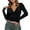 Black, variant on EDFBUYKRS Womens off Shoulder Long Sleeve Blouses Casual Tunic Tops S