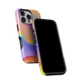 thumbnail image 5 of DesignSkinz Scratch-Resistant Hard Slim Case Compatible with iPhone 16 Pro (Compatible with MagSafe) - Abstract Neon Wave V4, 5 of 9