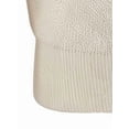 thumbnail image 3 of Women Cowl Neck Knit Sweater, Long Sleeve Loose Fit Solid Pullover, Casual Autumn Jumper for Daily Commute Holiday Home Wear, 3 of 8