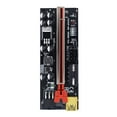 thumbnail image 1 of yingyy PCI-E 1x to 6x Exender Board USB Card Motherboard Adapter Electrical Red Slot+Red Wire 1Set, 1 of 5