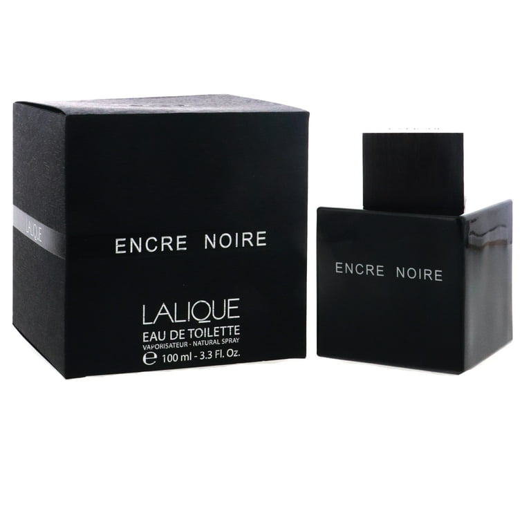 ラリック アンクルノワール EDT 100ml Encre Noire Lalique Encre Noire Men's Eau de Toilette Perfume Spray, 3.3