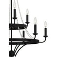 thumbnail image 3 of ADL5030MBK Quoizel Lighting Adelaide - 9 Light Chandelier In Transitional Style-36 Inches Tall and 30 Inches Wide     -Traditional Installation, 3 of 8