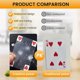 thumbnail image 5 of Transparent Plastic Waterproof Novelty Poker Index Playing Cards, 5 of 5