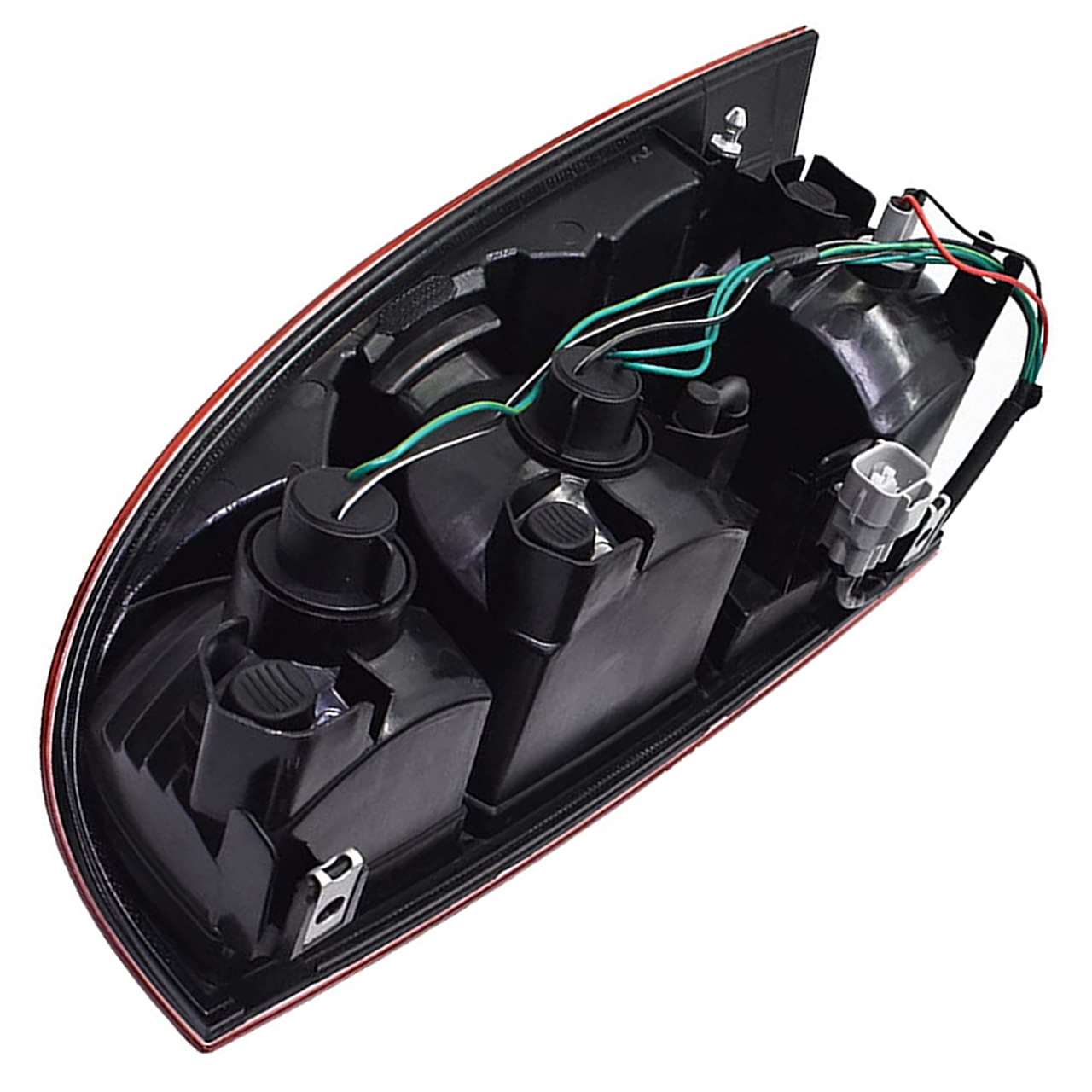 Rear Tail Light Lamp Housing Assembly Fit for 2005-2015 Toyota Tacoma, Rear Left (Driver Side)