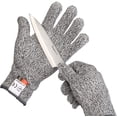 thumbnail image 1 of un par de guantes resistentes a cortes, guantes de jardín, guantes de trabajo, guantes de protección S - 20 cm ER, 1 of 5