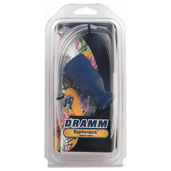 Dramm 22625 Syphonject Siphon Mixer with External Check Valve - Blue Plastic