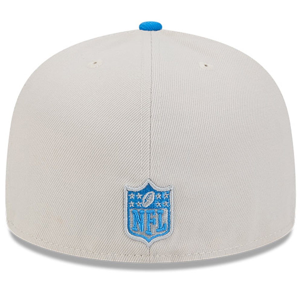 Men's New Era Stone/Blue Detroit Lions 2024 Sideline