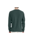 thumbnail image 4 of Hanes Essential Long Sleeve T-Shirt, Men's Crewneck Classic Fit Tee, Athletic Dark Green, L, 4 of 6
